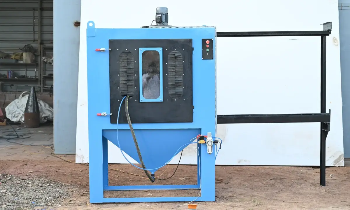 Shot Blasting Cabinet Installation
