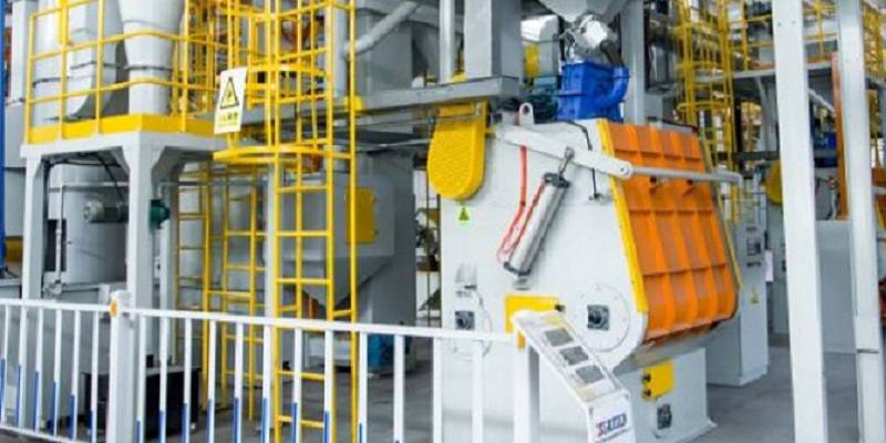 Tumblast Shot Blasting Machine