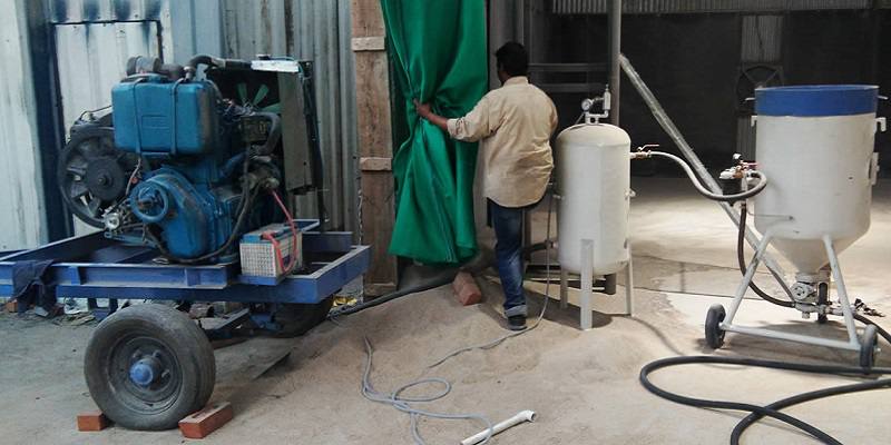 Sand Blasting Machines