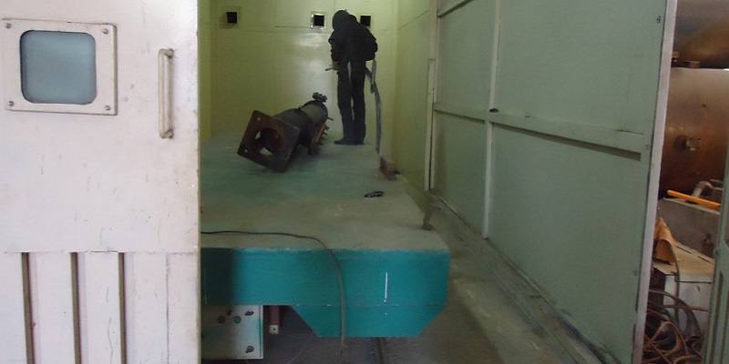 Sand Blasting Room