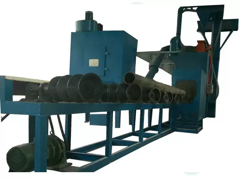Pipe Cleaning Shot Blasting Machine