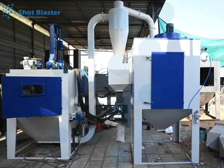 Satellite Type Blasting Machine
